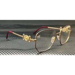 Versace Burgundy Women's Red Eyeglasses